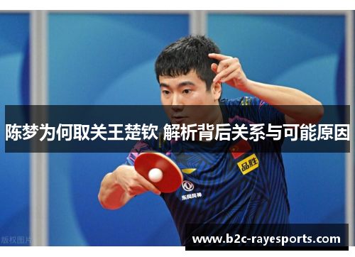 陈梦为何取关王楚钦 解析背后关系与可能原因 陈梦为何取关王楚钦 解析背后关系与可能原因